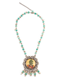 PANASH Silver-Plated Handcrafted Necklace