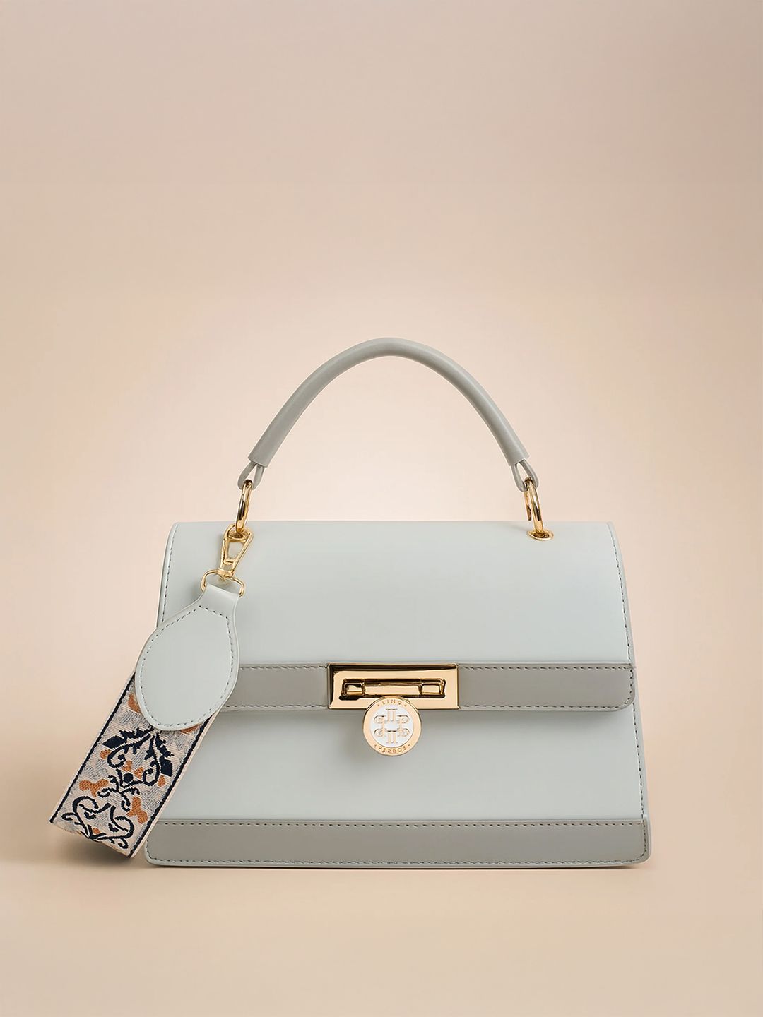 Lino Perros Solid Satchel Bag
