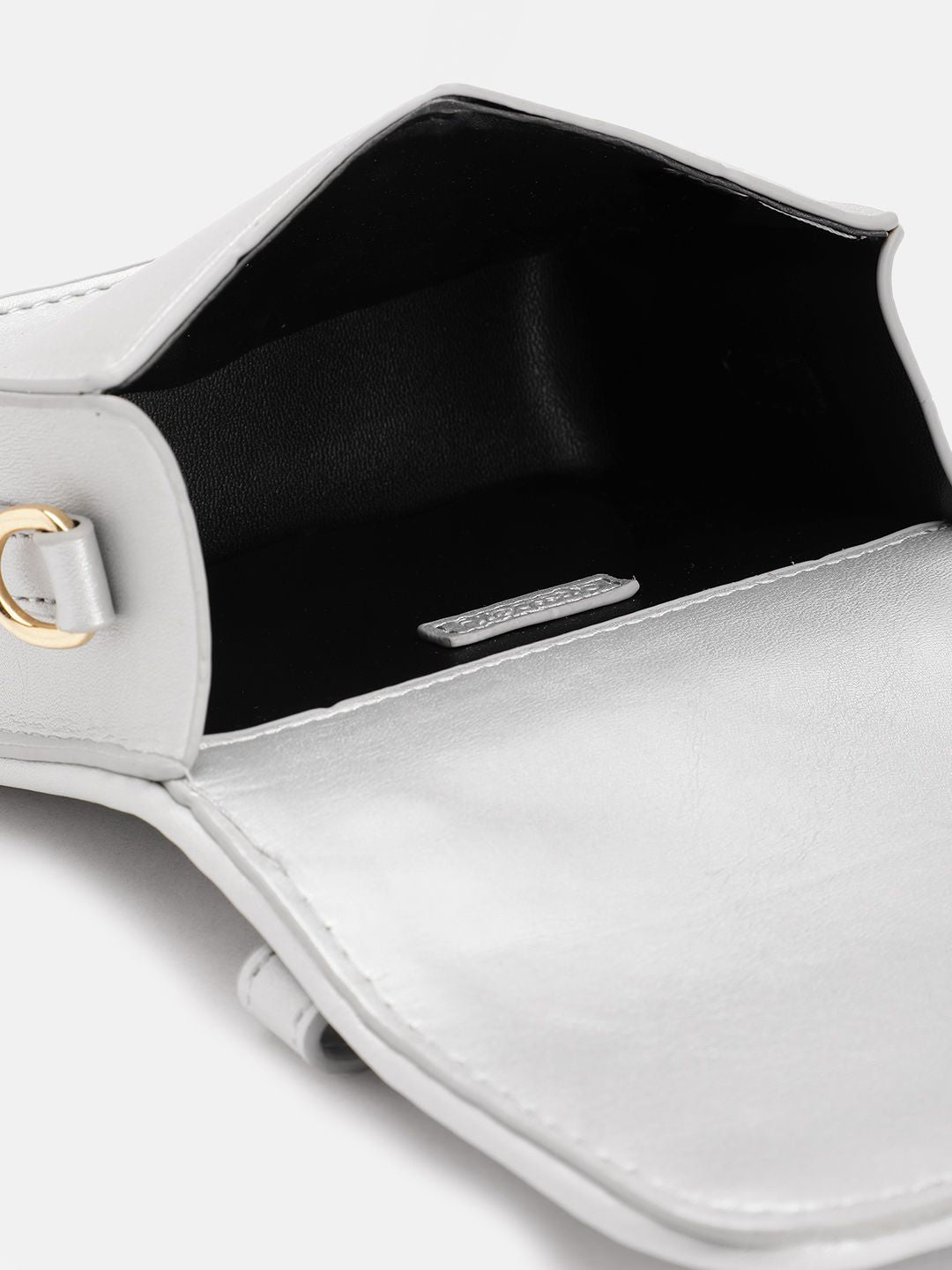 DressBerry Textured Structured Satchel