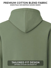 ADRO Men Printed Hooded Sweatshirt