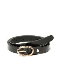 Teakwood Leathers Women Casual Slim Leather Belt