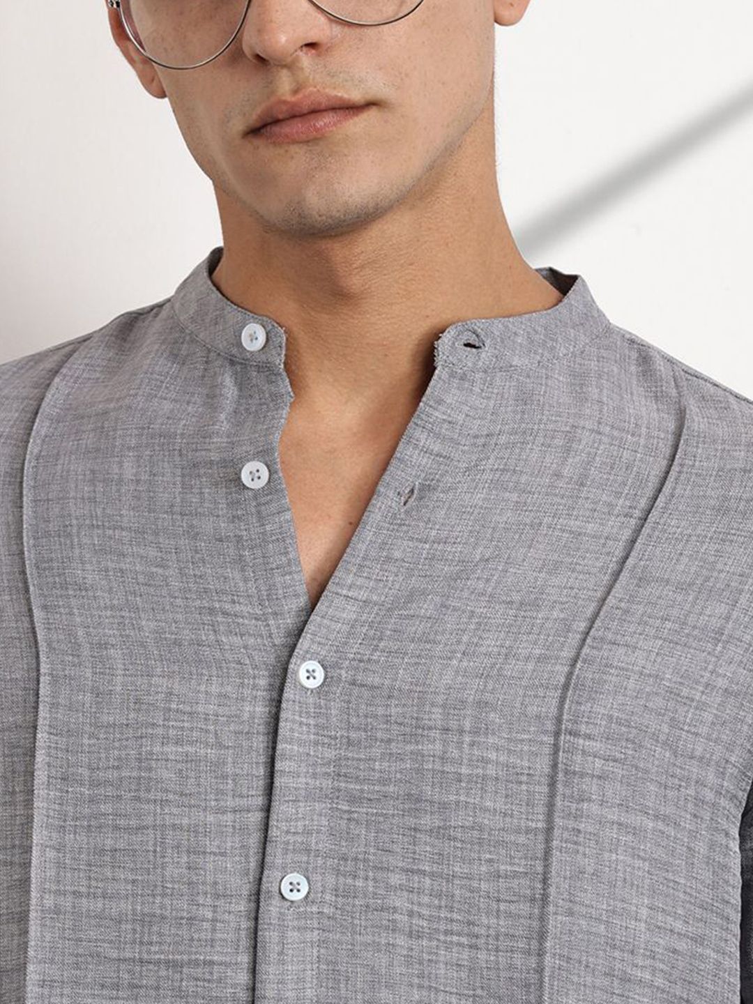 Thomas Scott Men Premium Slim Fit Opaque Casual Shirt