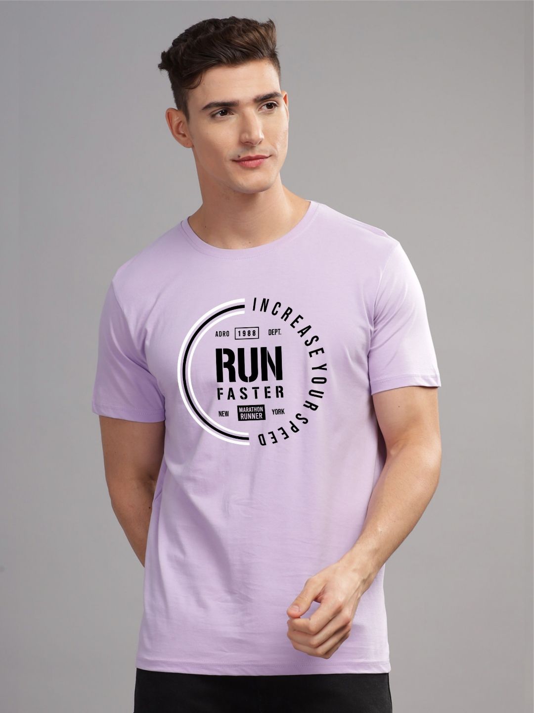 ADRO Men Printed T-shirt