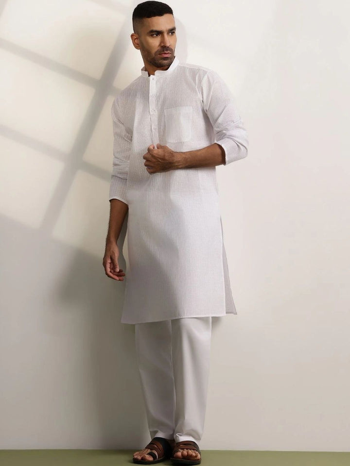 Anouk Men Regular Pure Cotton Kurta with Pyjamas