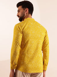 Anouk Men Floral Printed Kurta Pendek