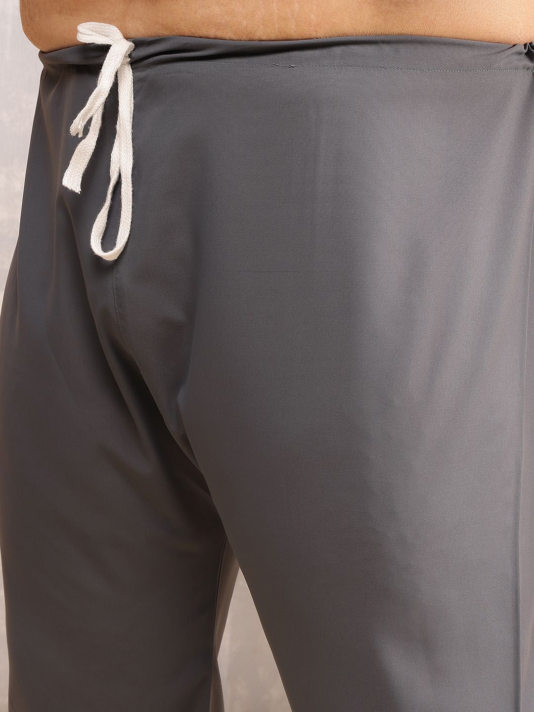 SOJANYA PLUS Shirt Collar Pathani Kurta With Pyjama