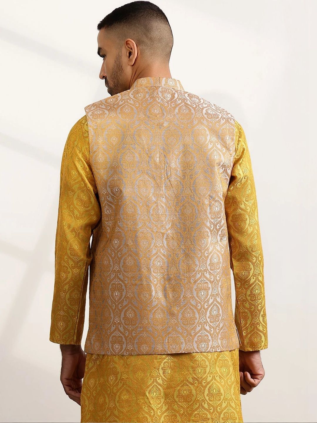 Anouk Woven Design Brocade Nehru Jackets