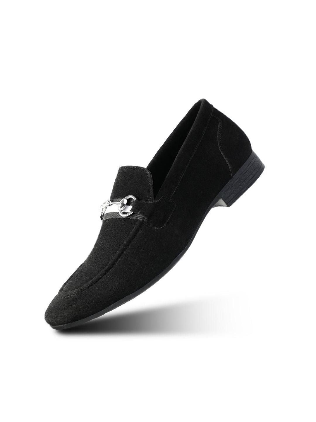 MONKSTORY Vintage Men Round Toe Horsebit Loafers