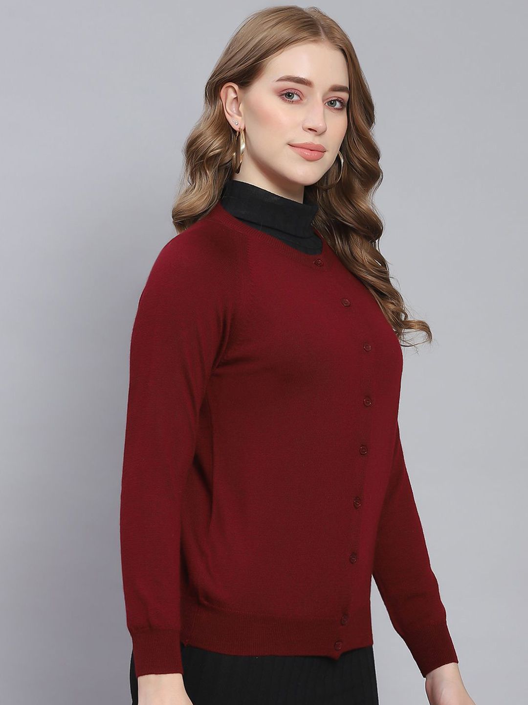 Monte Carlo Women Woollen Cardigan
