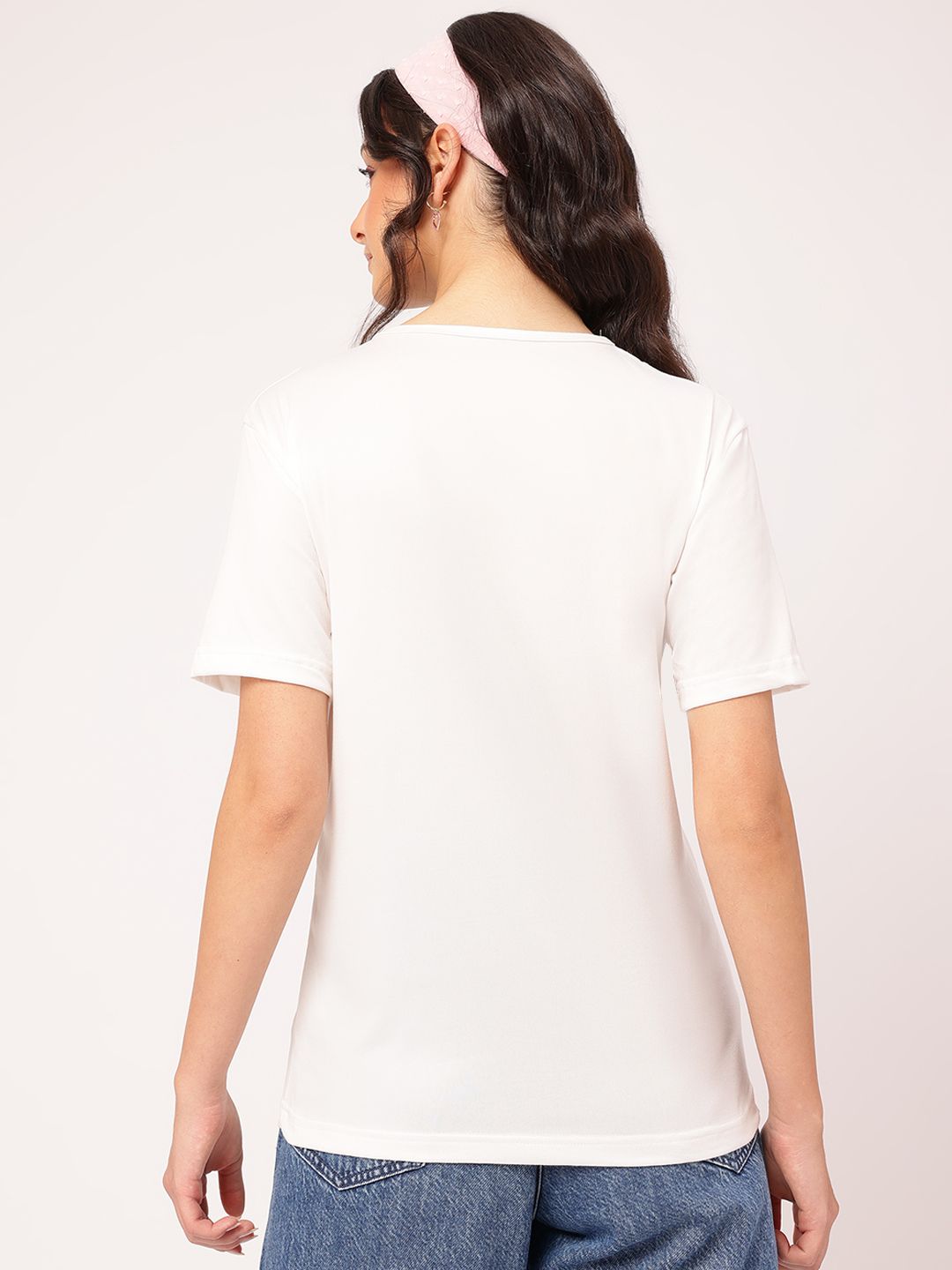 DressBerry Visual Flair Printed T-shirt