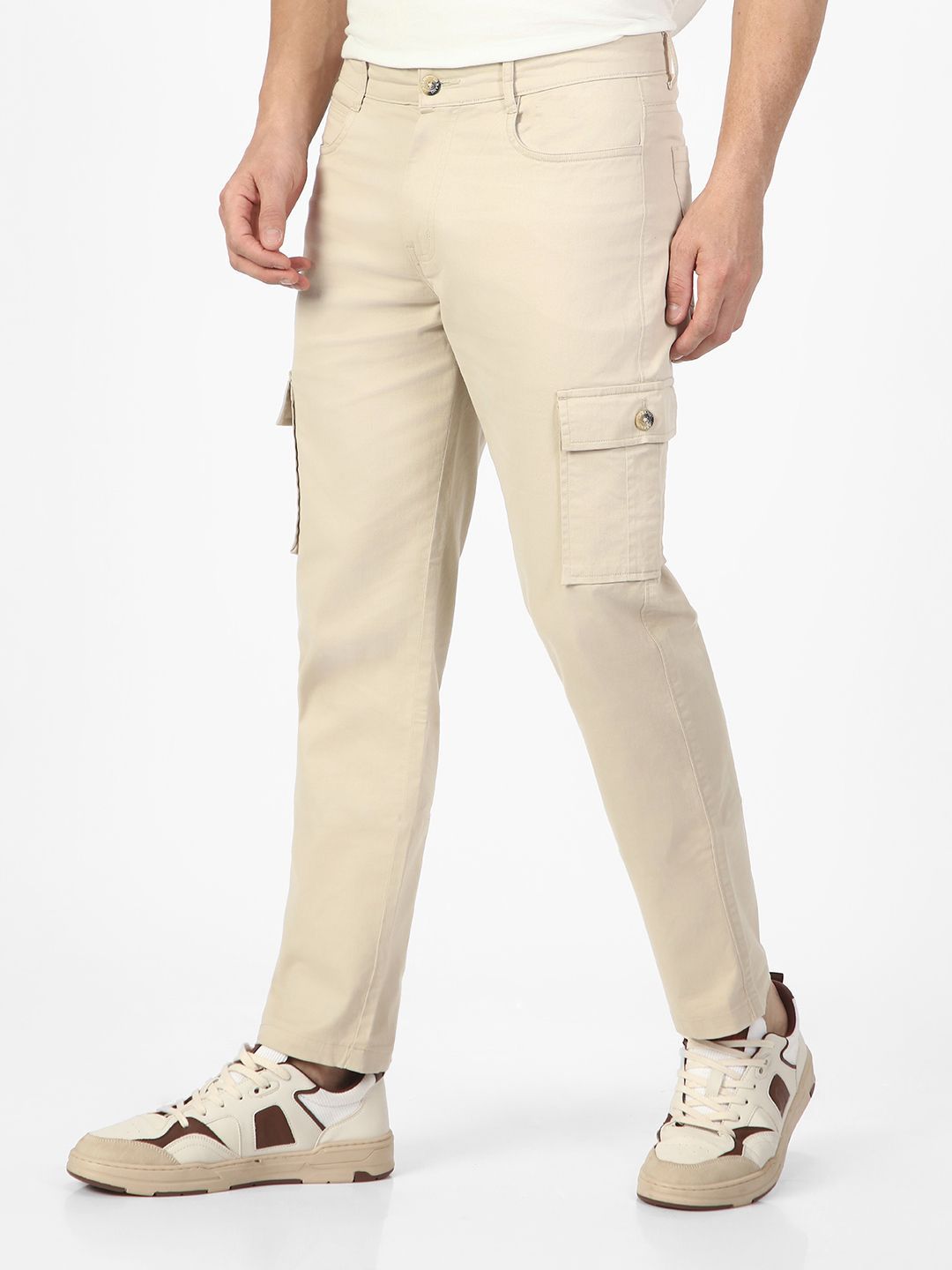 Urbano Fashion Men Regular Fit Stretchable Cargo Trouser