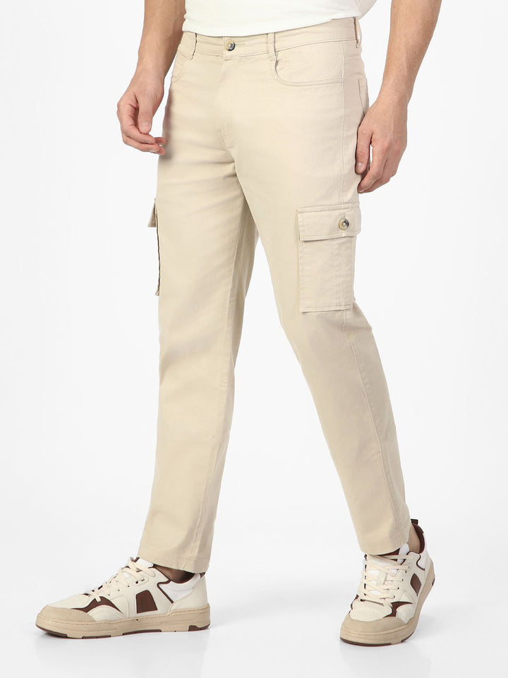Urbano Fashion Men Regular Fit Stretchable Cargo Trouser