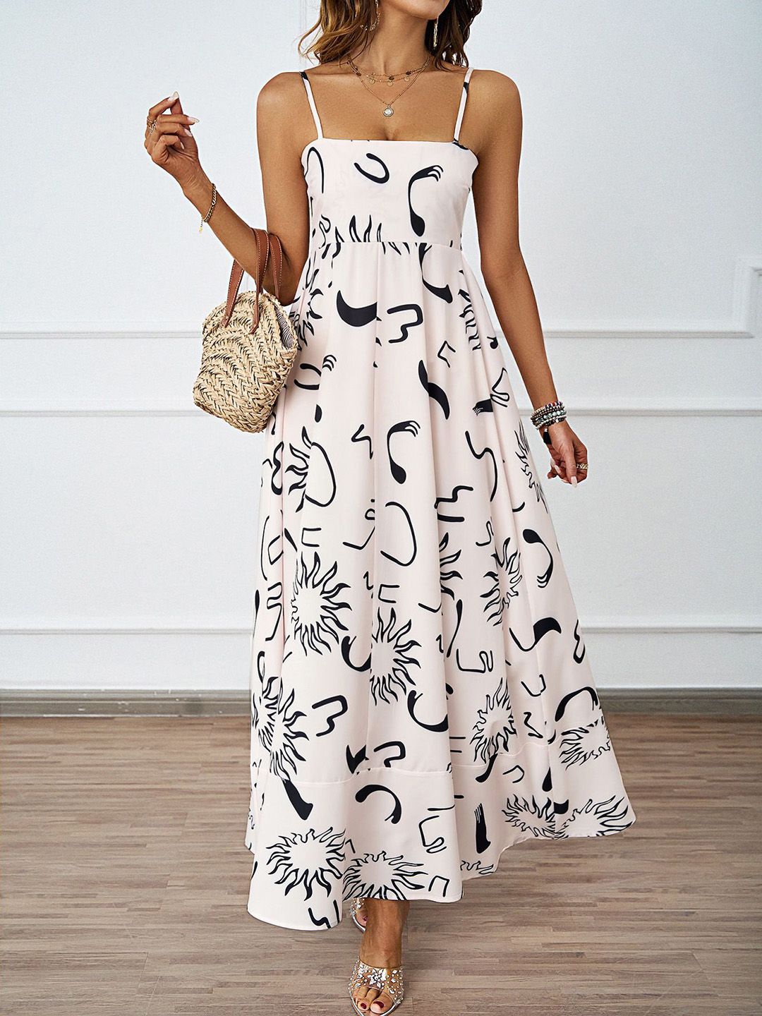 all about you Floral Print Maxi Dress