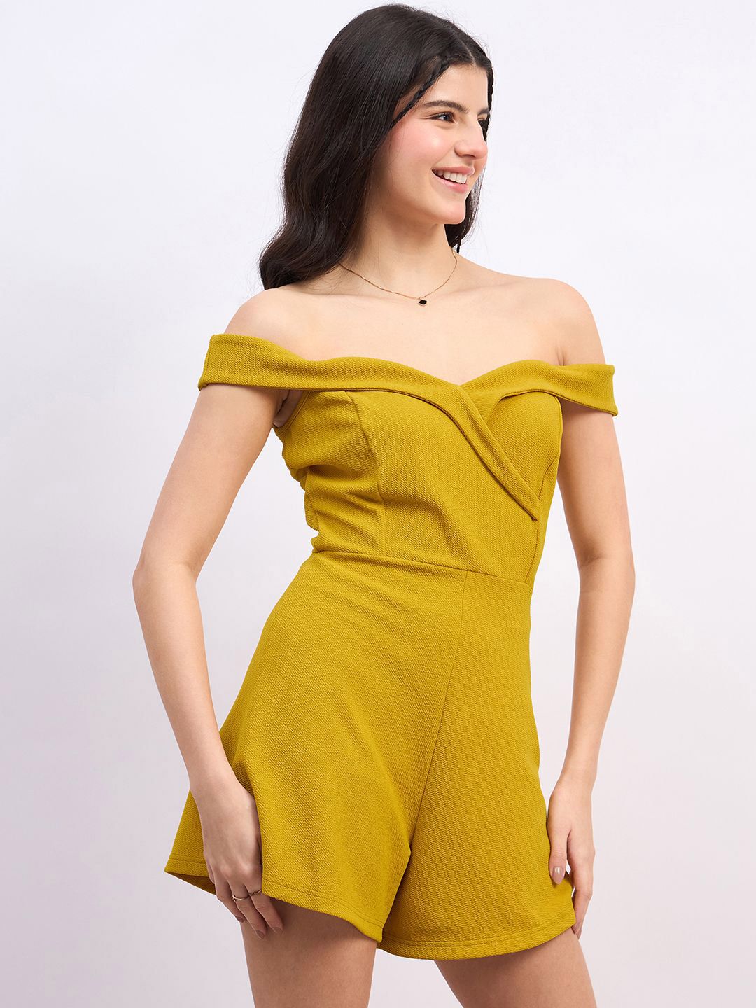 Berrylush Off-Shoulder Jumpsuit
