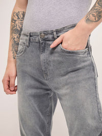 THE BEAR HOUSE Men Slim Fit Light Fade Jeans