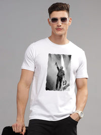 ADRO Men Graphic Printed Round Neck Cotton T-shirt
