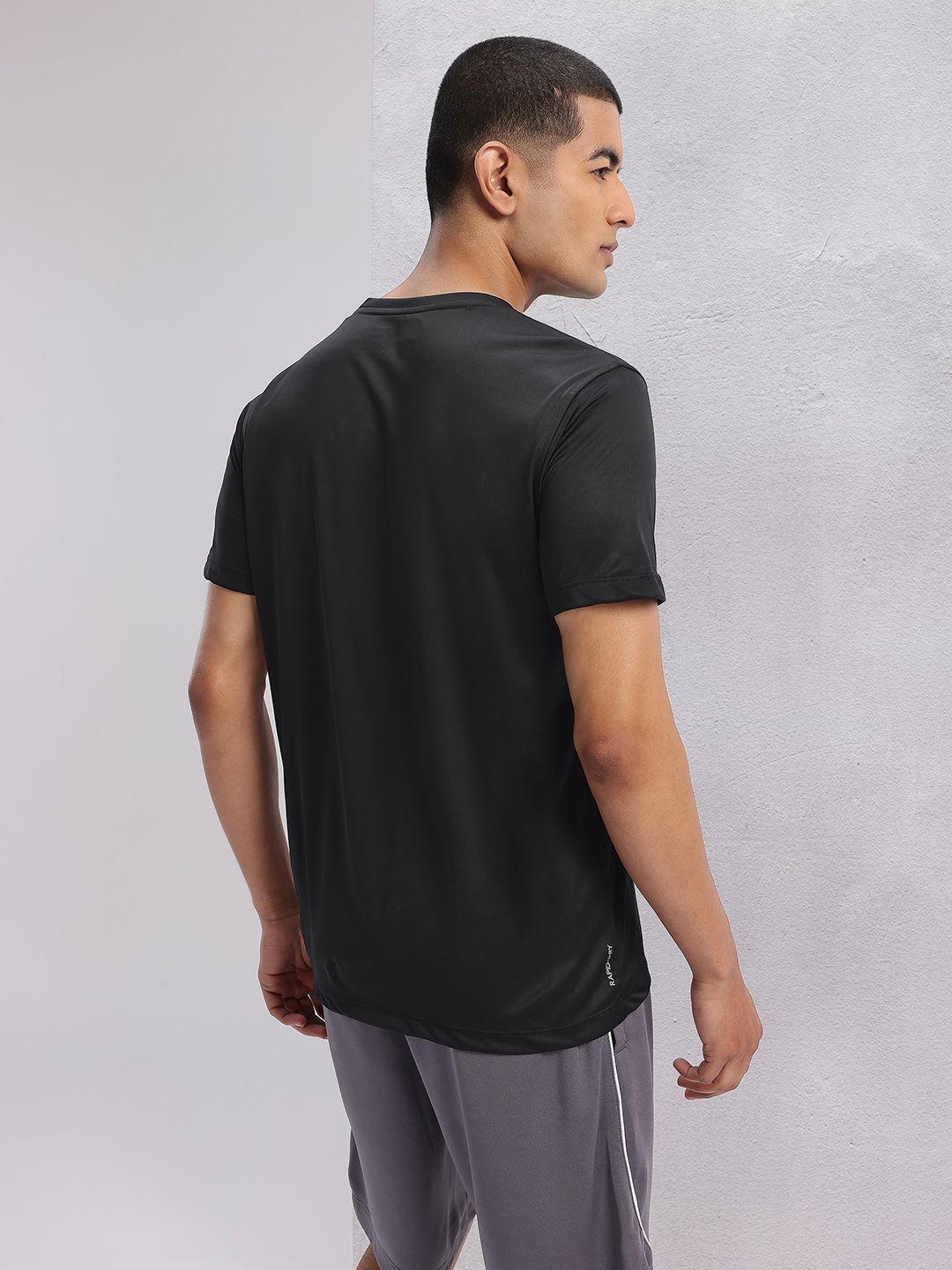 HRX by Hrithik Roshan Printed Rapid-Dry Training T-shirt