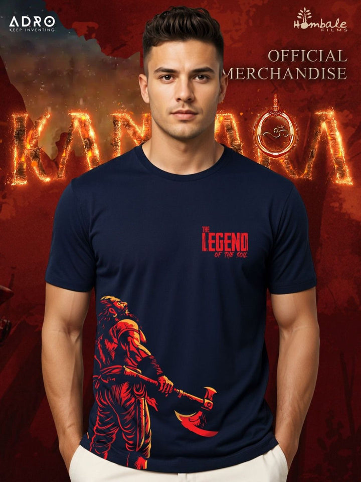 ADRO Men Cotton Printed T-shirt