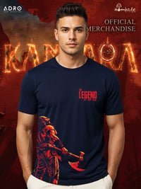 ADRO Men Cotton Printed T-shirt