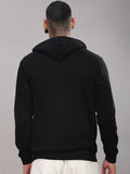 Adro Hustle Hard Stay Wild 320 GSM Fleece Printed Graphic Sweatshirt