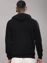 Adro Hustle Hard Stay Wild 320 GSM Fleece Printed Graphic Sweatshirt