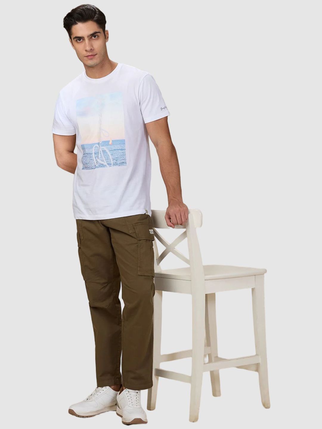 Being Human Men Classic Cargos Trousers