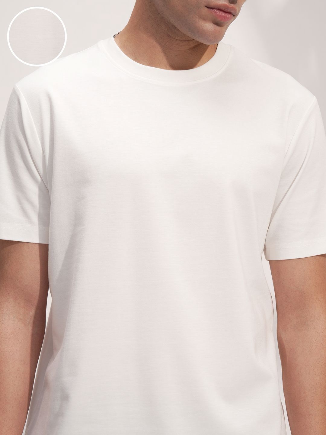 HIGHLANDER Men Solid Regular Fit T-shirt
