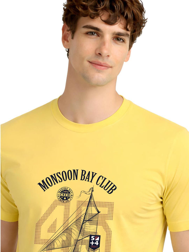 ADRO Men Printed T-shirt