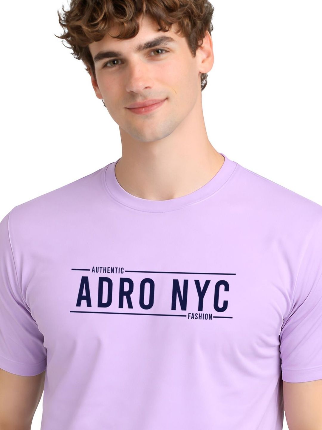 ADRO Men Typography Printed T-shirt