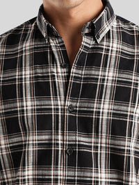 ADRO Standard Tartan Checks Baju Kasual Kapas