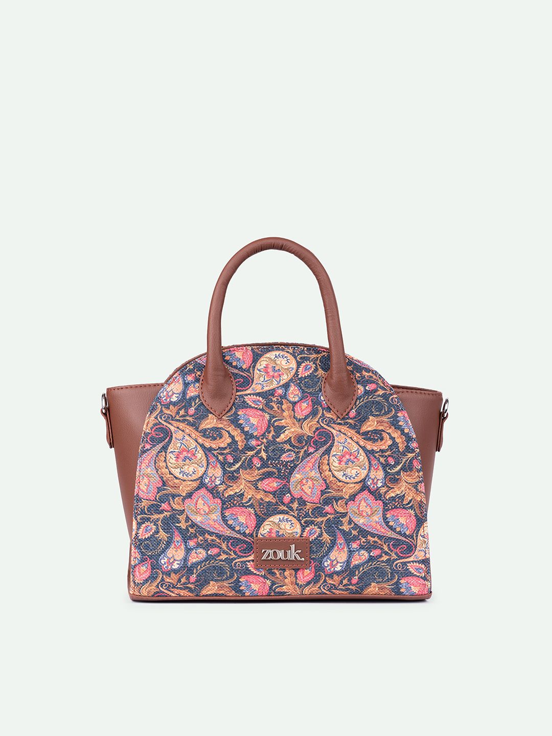 ZOUK Women Floral Printed Swagger Handheld Bag
