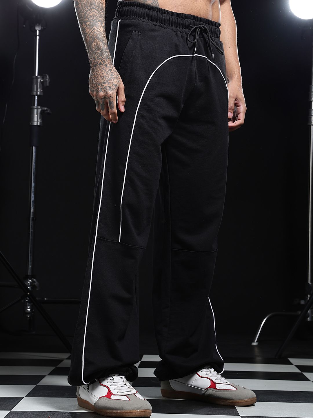 Eszett Street High-Rise Baggy Joggers