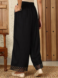 W Women Solid Casual Trousers