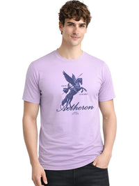 ADRO Graphic Printed Round Neck Cotton Regular Fit T-shirt