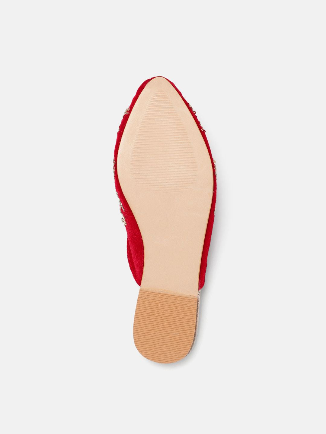 House of Pataudi Women Embellished Ethnic Mules