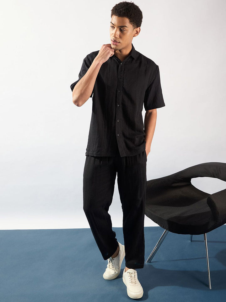 DENNISON Muslin Double Gauge Cotton Oversized Coord Set