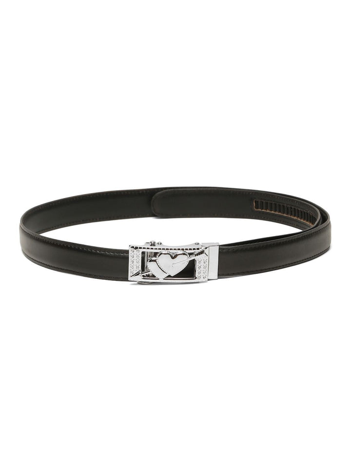 Teakwood Leathers Women Textured Leather Formal Belt