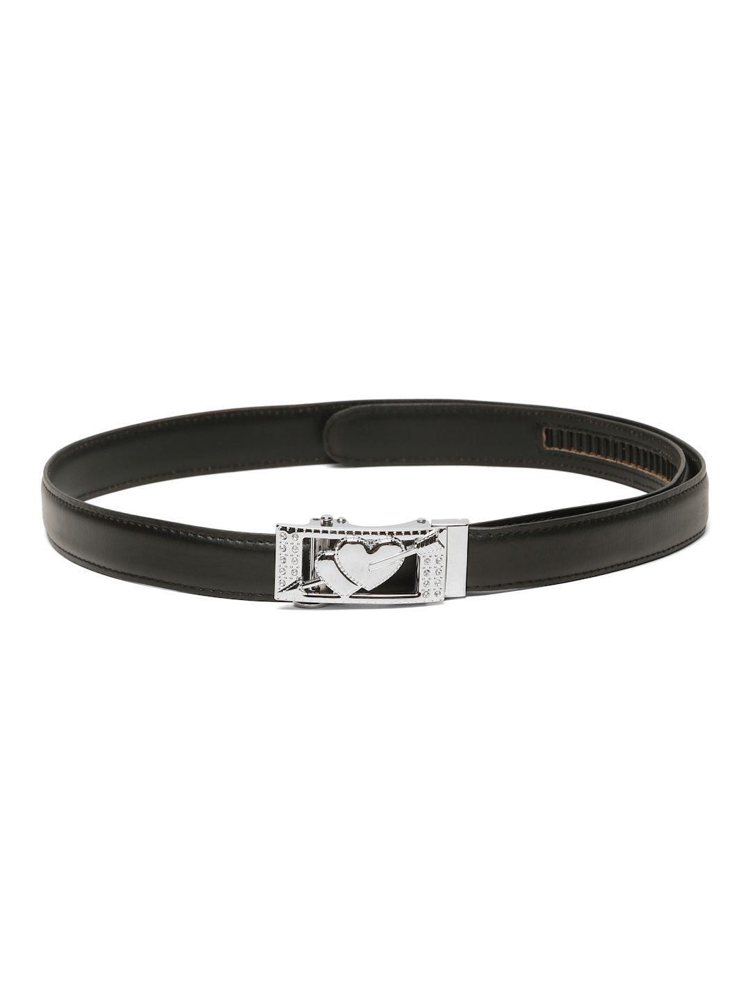Teakwood Leathers Women Textured Leather Formal Belt