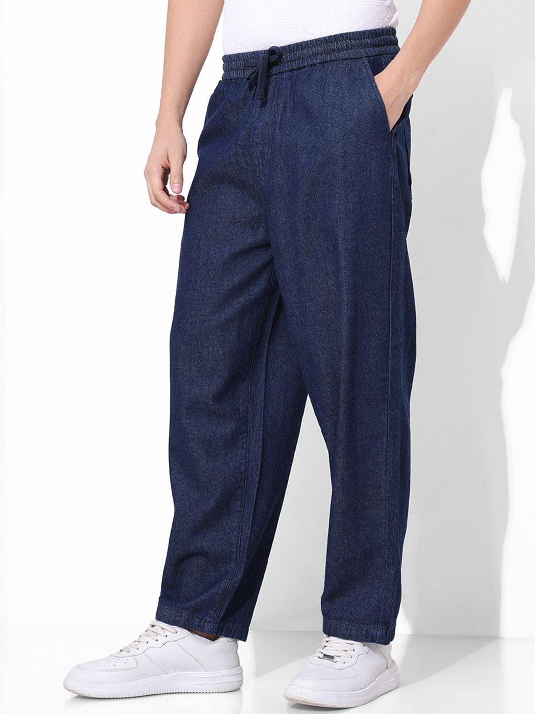 The Indian Garage Co Men Mid-Rise Relaxed Fit Jeans