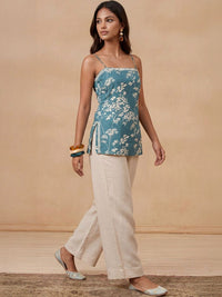House of Chikankari Women Floral Printed Floral Kurta