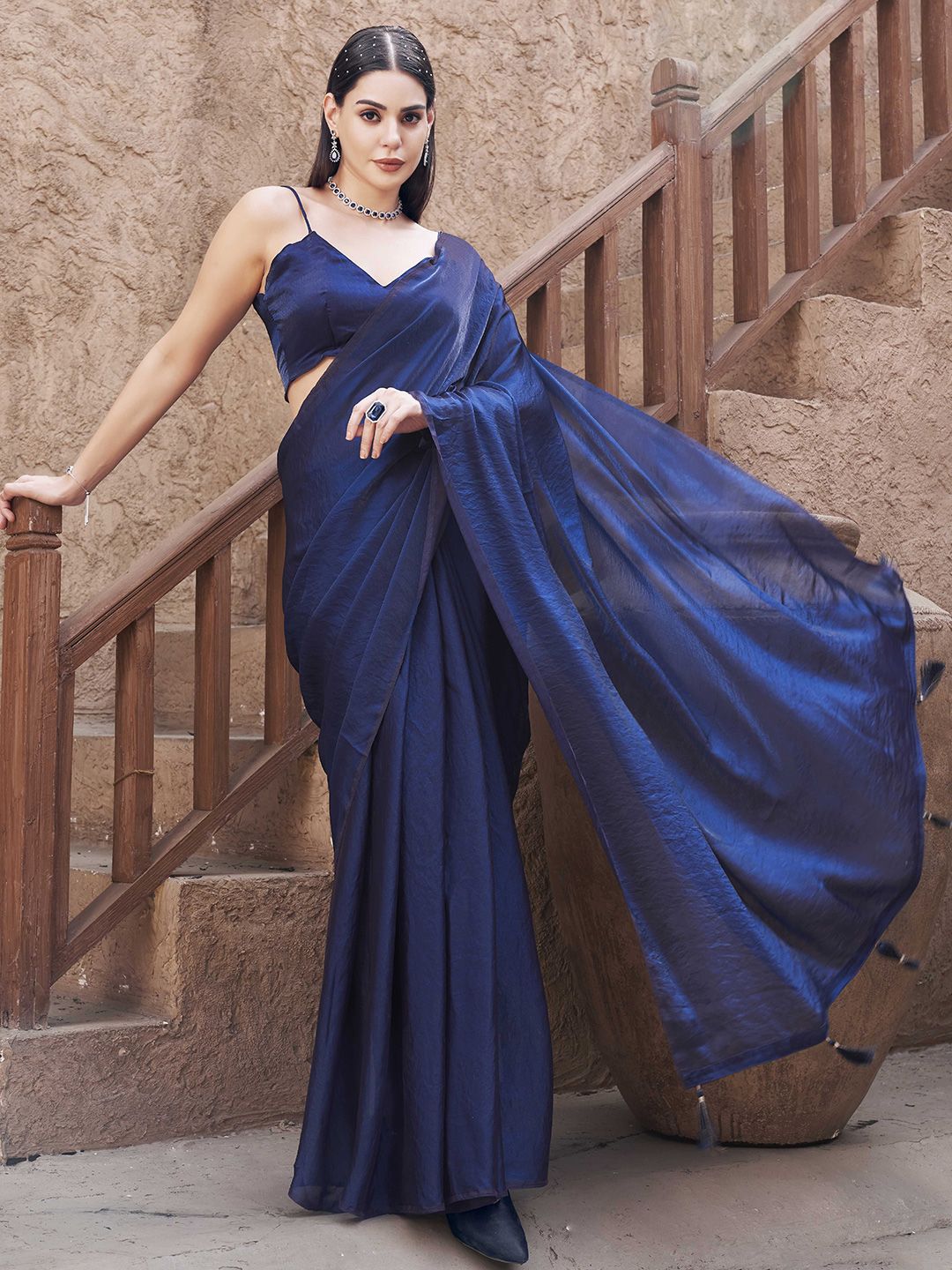 Tikhi Imli Satin Saree