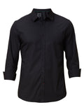 Being Human Men Classic Slim Fit Spread Collar Solid Cotton Casual Shirt