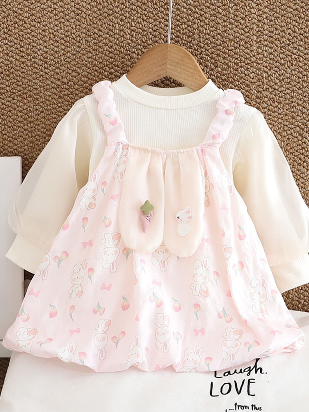 YK Floral Print A-Line Dress