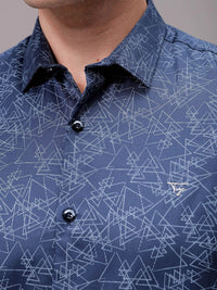 The Indian Garage Co Men Slim Fit Opaque Printed Casual Shirt
