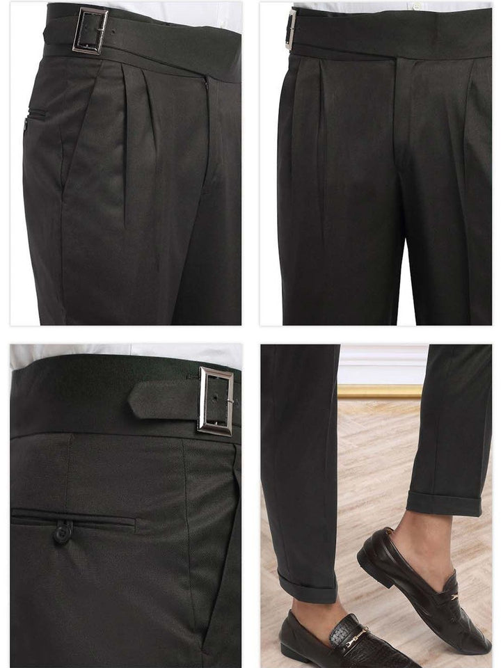 Moda Rapido Men Slim Fit Easy Wash Trousers