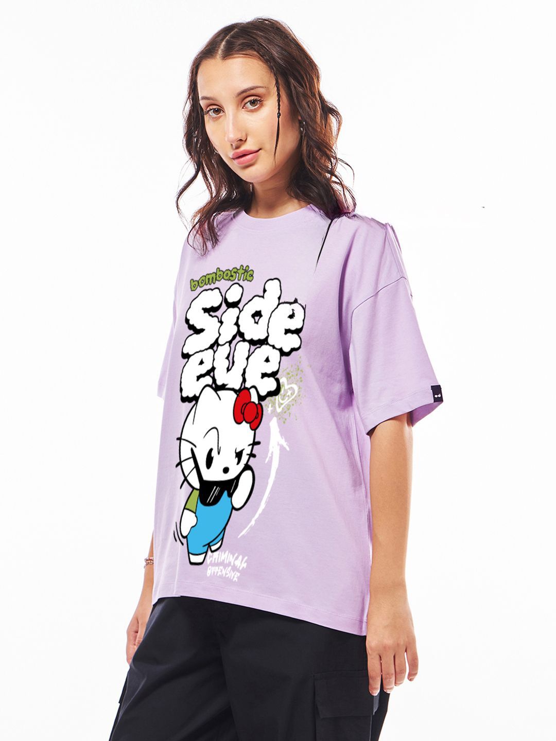 Bewakoof Printed Oversized T-shirt