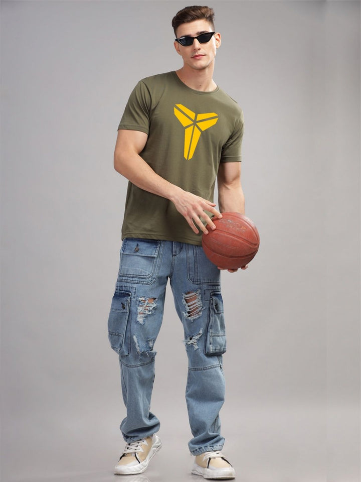ADRO Men Printed T-shirt
