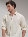 Highlander Men Cotton Linen Casual Shirt