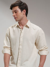 Highlander Men Cotton Linen Casual Shirt