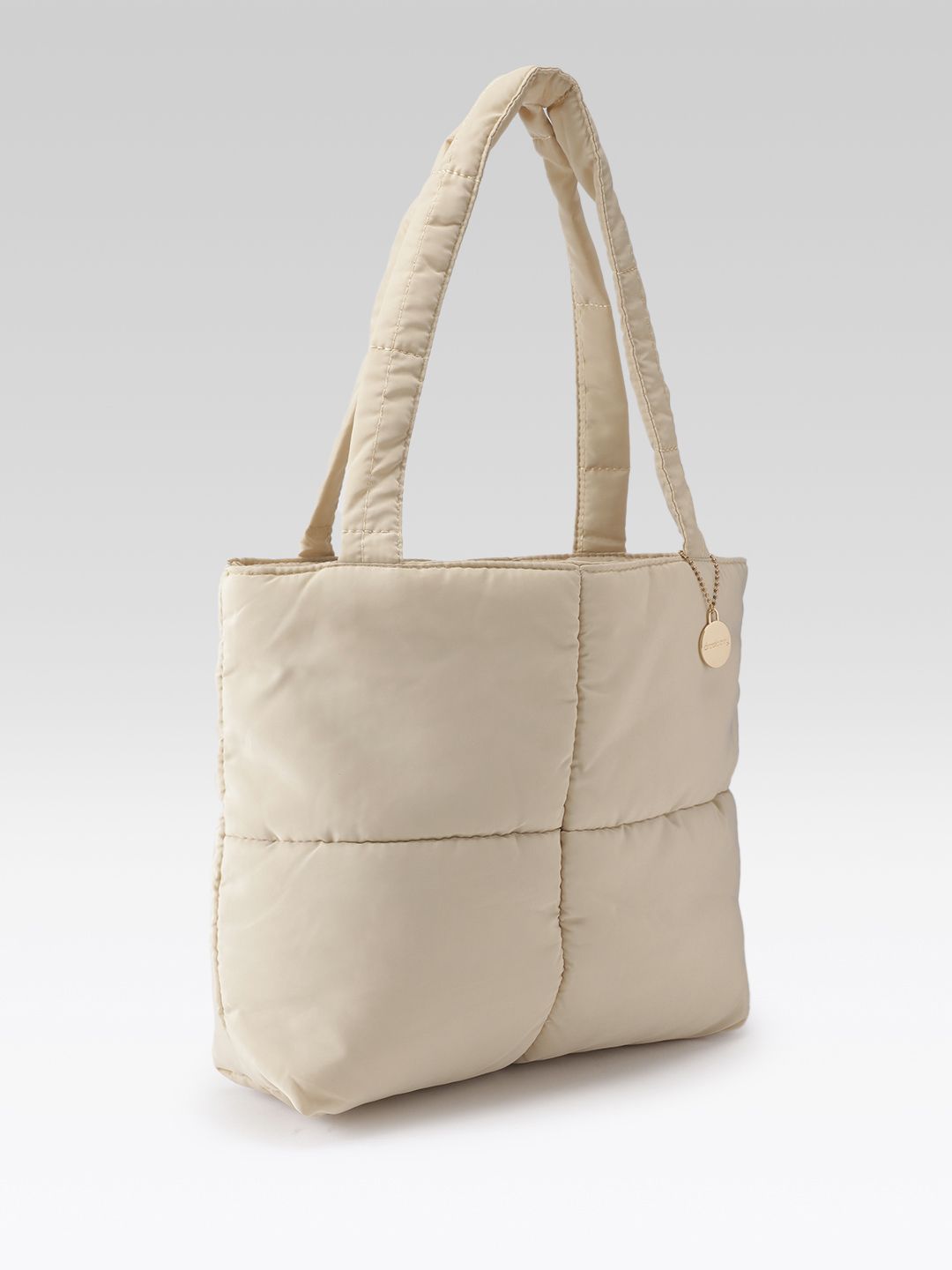 DressBerry Shopper Shoulder Bag with Quilted Detail